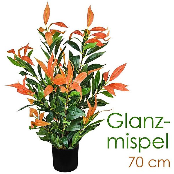 Kunstblume Künstliche Glanzmispel Photinia Kunstpflanze Künstliche günstig online kaufen