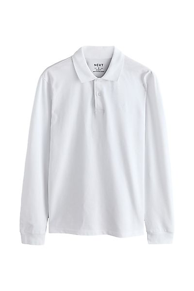 Next Langarm-Poloshirt Slim Fit Pikee-Poloshirt mit günstig online kaufen