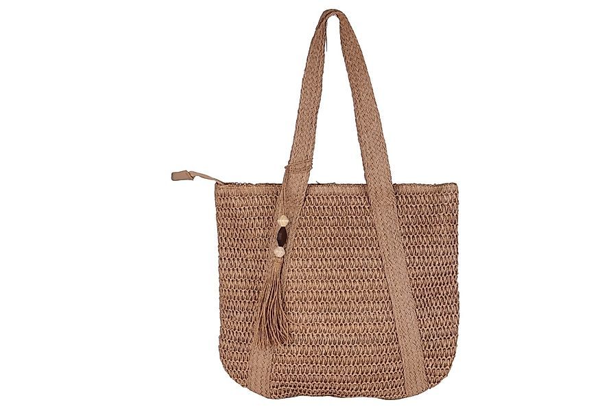 MIRROSI Strandtasche aus Papierstroh, Der perfekte Begleiter für Sommer & U günstig online kaufen