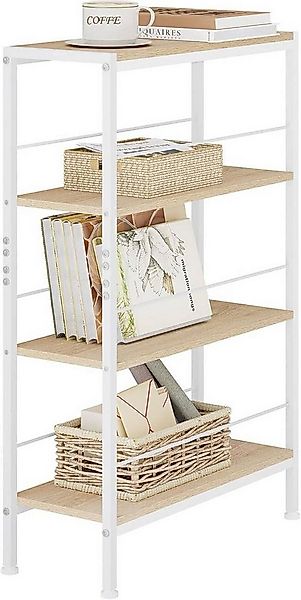 Woltu Küchenregal, 1-tlg., Standregal mit 4 Ebenen, schmal, für Küche Wohnz günstig online kaufen