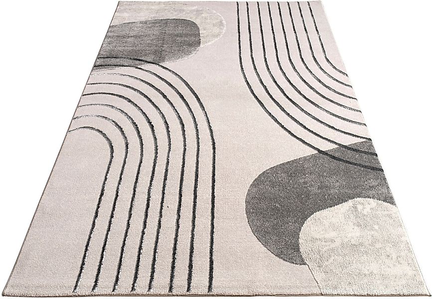 Paco Home Teppich »Tuana 216«, rechteckig, 15 mm Höhe, Kurzflor, modernes D günstig online kaufen