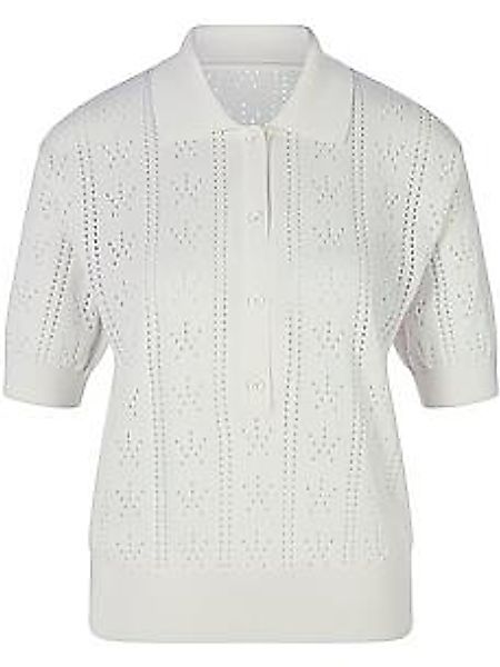 Polo-Pullover Marcel Ostertag weiss günstig online kaufen