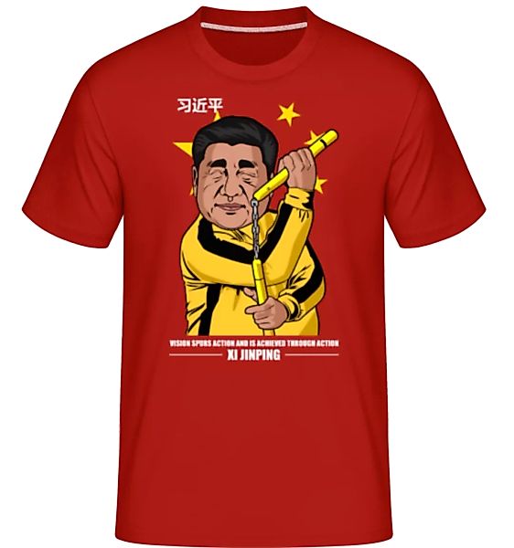 Xi Jinping Bruce Lee · Shirtinator Männer T-Shirt günstig online kaufen