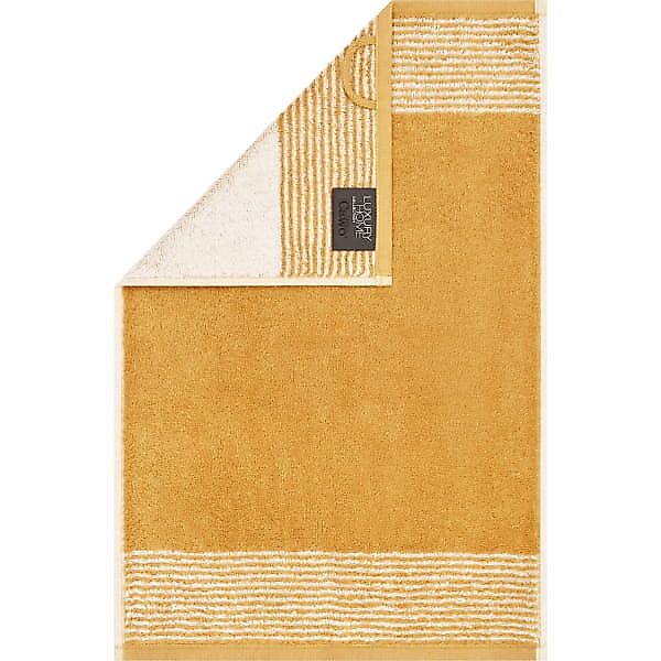 Cawö Handtücher Luxury Home Two-Tone 590 - Farbe: gold - 53 - Gästetuch 30x günstig online kaufen