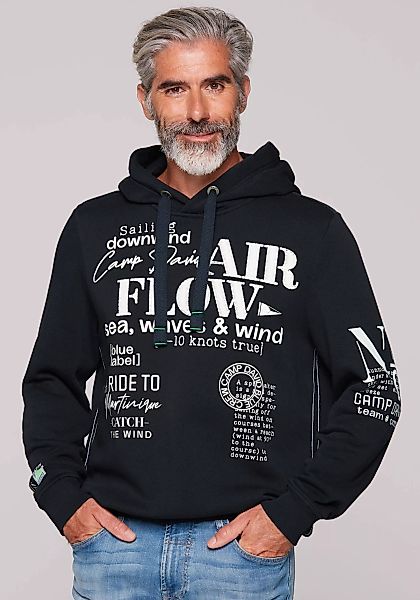 CAMP DAVID Kapuzensweatshirt, mit Rippbündchen günstig online kaufen