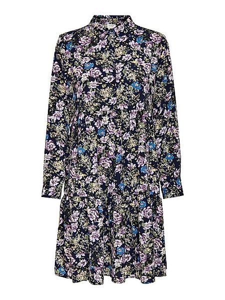 JACQUELINE de YONG Shirtkleid (lang) JDYPIPER L/S AOP SHIRT DRESS WVN NOOS günstig online kaufen