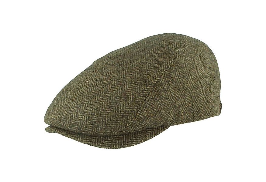 Balke Schiebermütze Flatcap leicht und wärmend in Fischgrät-Muster günstig online kaufen