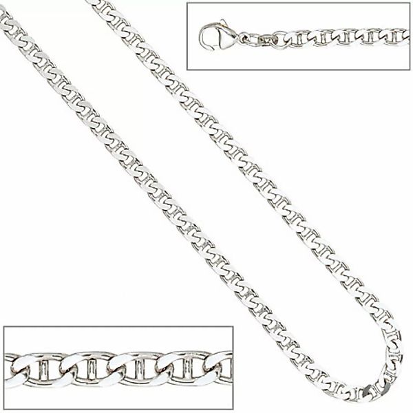 SIGO Halskette Kette 925 Sterling Silber rhodiniert 60 cm Silberkette Karab günstig online kaufen