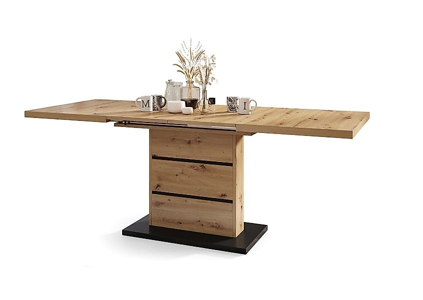 Mazzoni Esstisch Design Piano Tisch Eiche günstig online kaufen