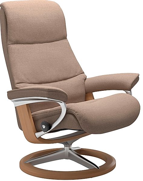 Stressless® Relaxsessel »View«, (Set, Relaxsessel mit Hocker), mit Signatur günstig online kaufen