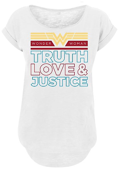 F4NT4STIC T-Shirt "DC Comics Wonder Woman 84 Truth Love And Justice", Print günstig online kaufen