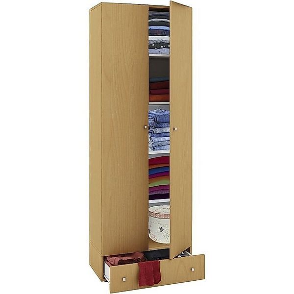 VCM Kleiderschrank Kleiderschrank Jugendschrank Vandol Drehtüren S günstig online kaufen
