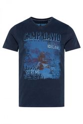 CAMP DAVID T-Shirt mit V-Neck und günstig online kaufen