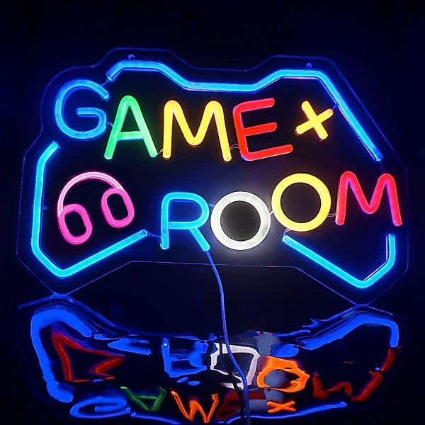 MUPOO LED Dekolicht Game Room LED-Neonschild,Dimmbar günstig online kaufen