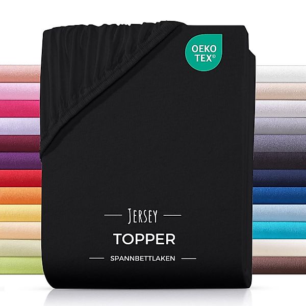 Carpe Sonno Spannbettlaken Topper Spannbetttuch Jersey 140x200 160x200 180x günstig online kaufen