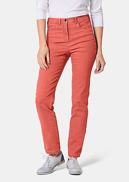 GOLDNER Bequeme Jeans Kurzgröße: Bequeme High-Stretch-Jeanshose günstig online kaufen