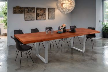 SAM® Essgruppe Henrik, Baumkante, massives Akazienholz, günstig online kaufen
