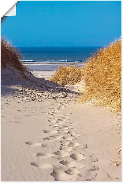 Artland Poster »Weg zum Strand II«, Strand, (1 St.) günstig online kaufen