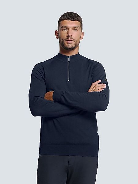 NO EXCESS Strickpullover – Pullover Herren -  Troyer - Half-Zip - Halbem Re günstig online kaufen