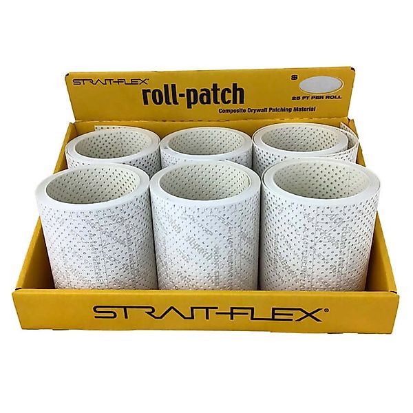Strait-Flex Kantenprofil Roll-Patch 5,5 Zoll 6x Rolle 6,1m Papier Weiß günstig online kaufen