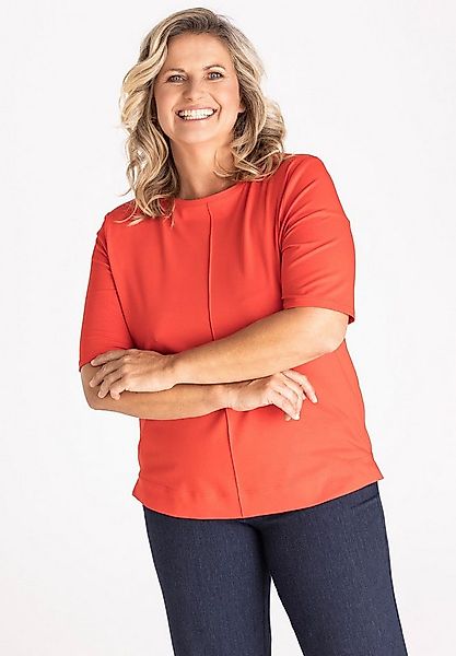 FRANK WALDER T-Shirt mit moderner Mittelnaht günstig online kaufen