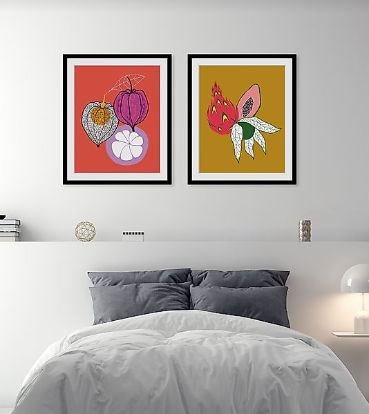 queence Bild »Colin«, Obst-Obst Bilder-Kunst-Lebensmittel, HD Premium Poste günstig online kaufen