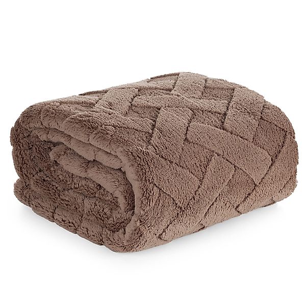 Wohndecke CARO, Design91, Karierte Kuscheldecke ideales günstig online kaufen