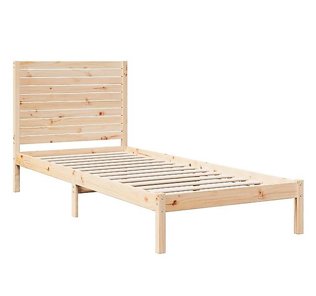 vidaXL Bett Massivholzbett Extra Lang ohne Matratze 90x220 cm günstig online kaufen