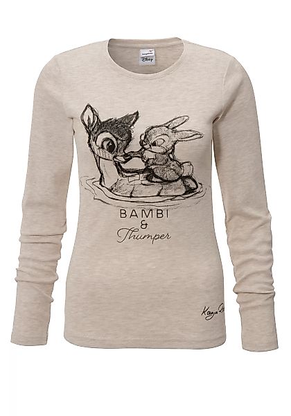 KangaROOS Langarmshirt "Bambi & Klopfer", mit Motiv-Druck günstig online kaufen