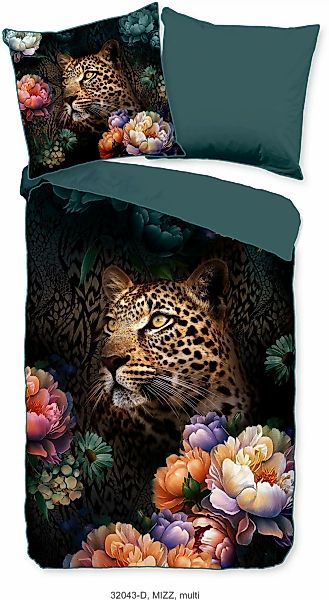 Descanso Wendebettwäsche »Mizz«, Baumwolle, Mako Satin, 135x200, Biese, Rei günstig online kaufen