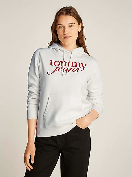 Tommy Jeans Curve Kapuzensweatshirt "TJW REG ESS LOGO HOODIE EXT", in Große günstig online kaufen