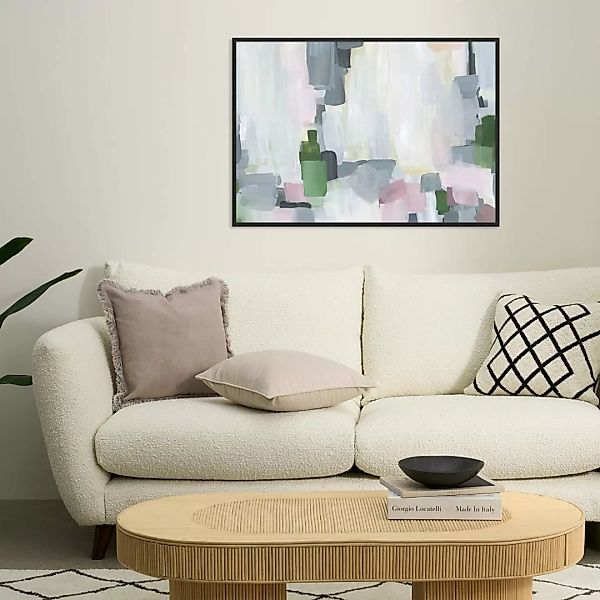 Muted Floral gerahmter Kunstdruck von Jetty Home (70 x 100 cm) - MADE.com günstig online kaufen