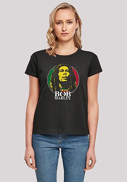 F4NT4STIC T-Shirt "Bob Marley Logo Badge Reggae Music", Premium Qualität, M günstig online kaufen