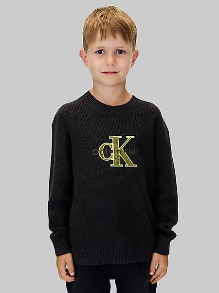 Calvin Klein Jeans Strickpullover TOWELLING CK günstig online kaufen