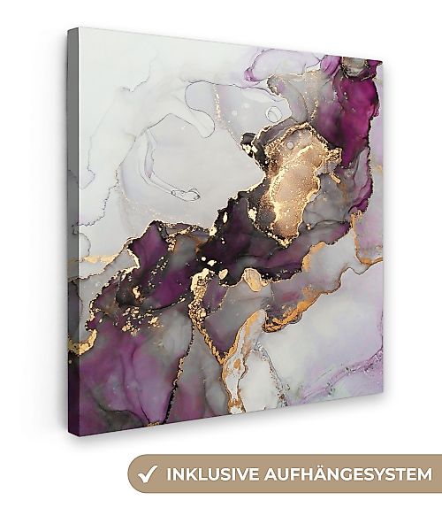 OneMillionCanvasses® Leinwandbild Marmor - Abstrakt - günstig online kaufen
