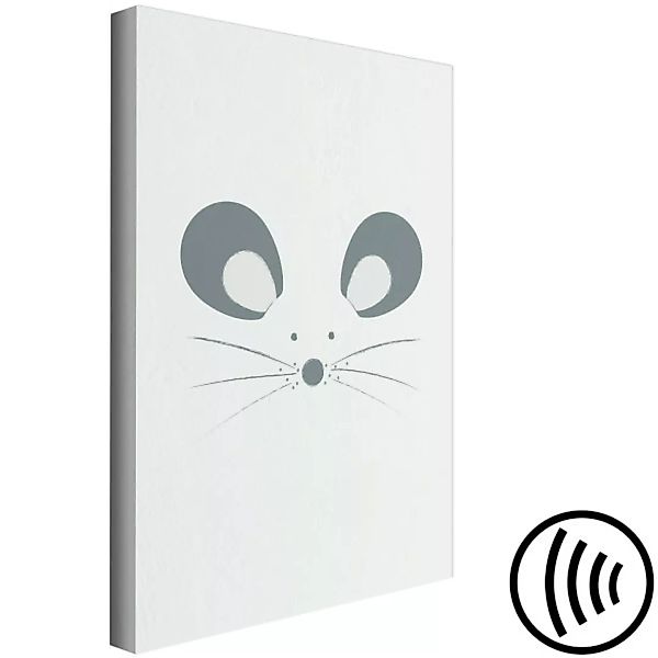 Leinwandbild Curious Mouse (1 Part) Vertical XXL günstig online kaufen