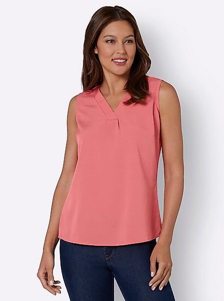 Sieh an! Blusentop Blusentop Ärmellos günstig online kaufen