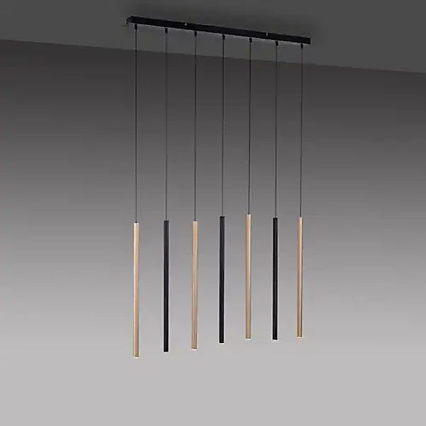 Paul Neuhaus Pendelleuchte »FLUTE« LED-Board 1 Stk. Warmweiß günstig online kaufen