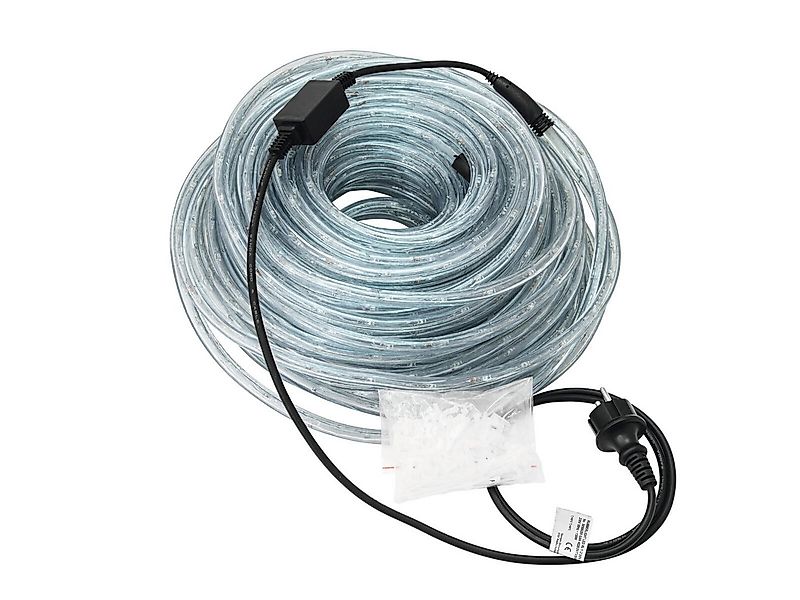 EUROLITE Dekolicht EUROLITE RUBBERLIGHT RL1-230V klar 44m, Weiß günstig online kaufen