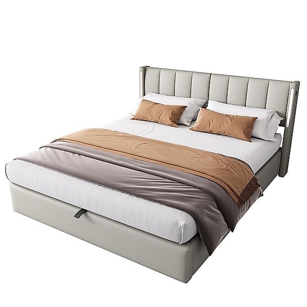HAUSS SPOLE Polsterbett 160x200cm mit USB-Anschluss, günstig online kaufen