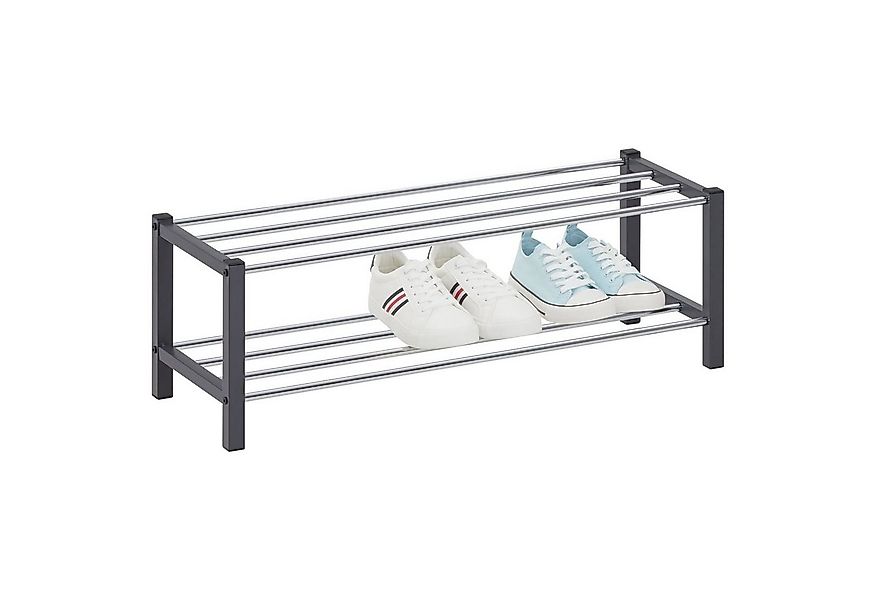 IDIMEX Schuhregal DUBLIN, Schuhständer mit 2 Ablagen, 90cm breit Schuhaufbe günstig online kaufen
