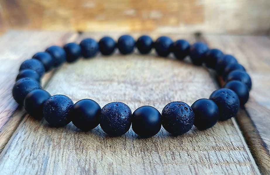 NAHLE Armband Naturstein Perlenarmband, mit Onyx günstig online kaufen