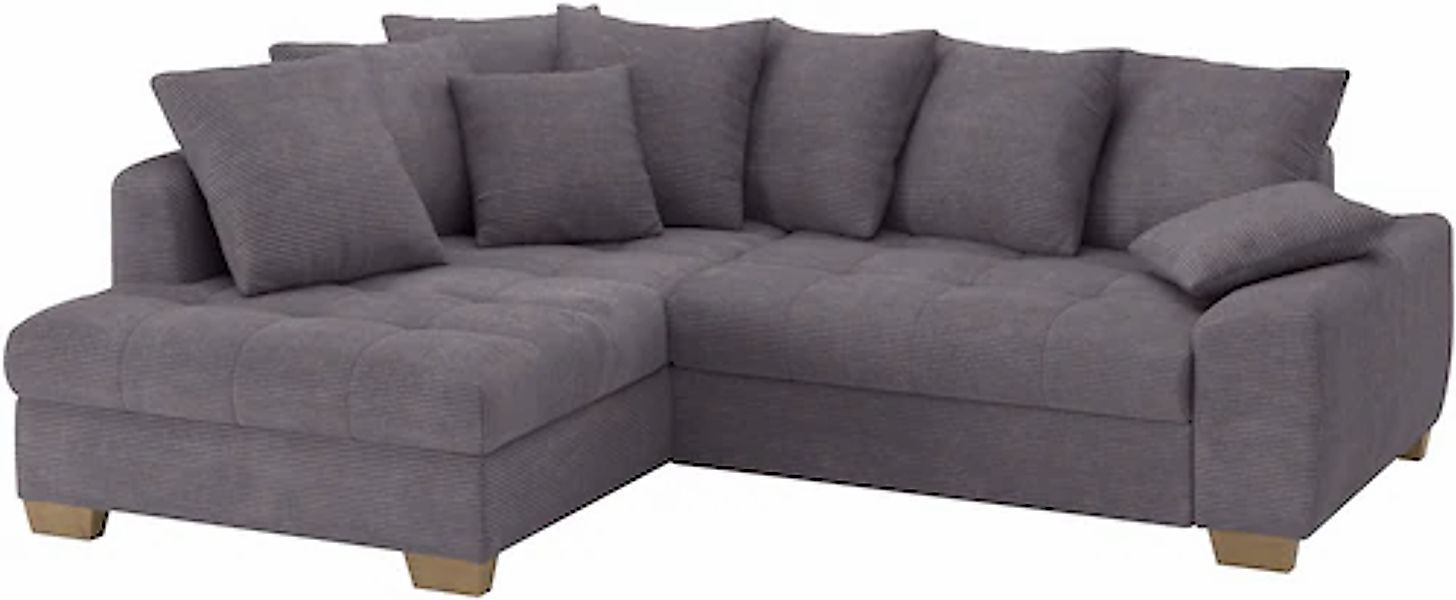 Mr. Couch Ecksofa »Nikita II, L-Form«, Wahlweise mit Bettfunktion, Bettkast günstig online kaufen