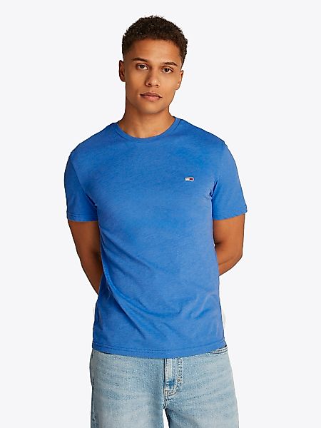 Tommy Jeans T-Shirt "TJM XSLIM JASPE HTR TEE EXT", Mit Rundhalsausschnitt günstig online kaufen