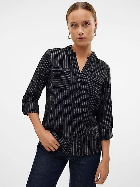 Vero Moda Hemdbluse VMBUMPY LS GLITTER günstig online kaufen
