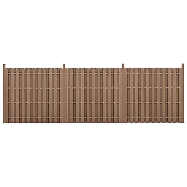 neu.holz Gartenzaun, (mit Pfosten), »Langreo« Lamellenzaun günstig online kaufen