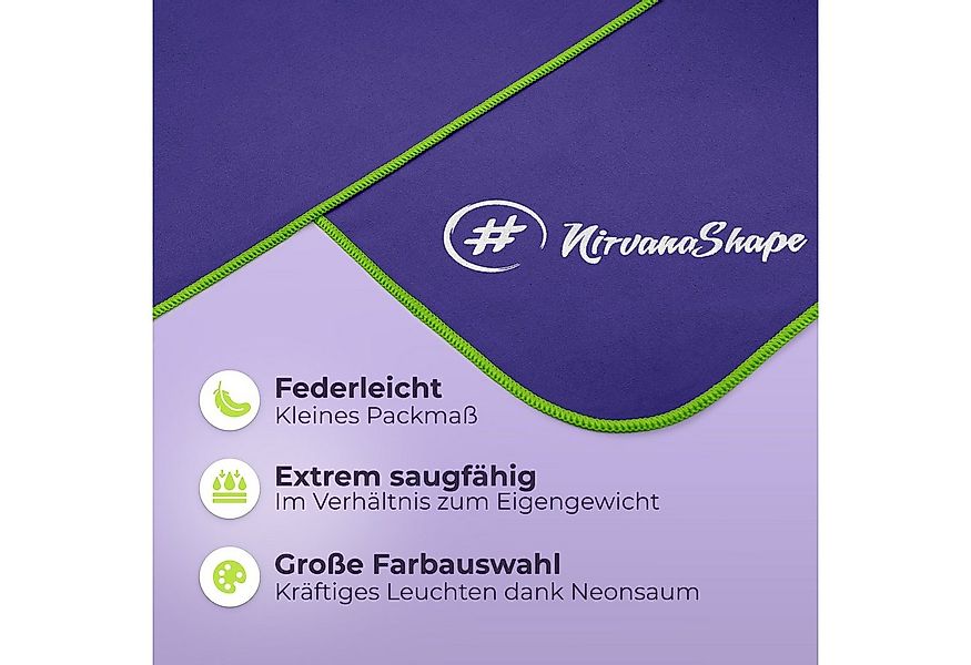 NirvanaShape Sporthandtuch Mikrofaser Handtuch, Badehandtuch, Reisehandtuch günstig online kaufen