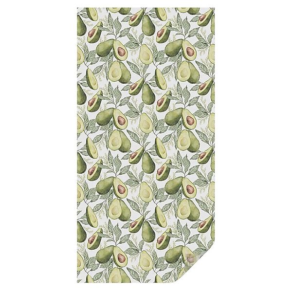 Tulup Fensterfolie Avocadoblätter Sichtschutzfolie Fenster 50x100 cm Grün B günstig online kaufen