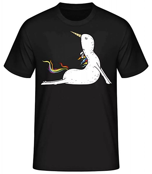 Yoga Einhorn Die Kobra · Männer Basic T-Shirt günstig online kaufen
