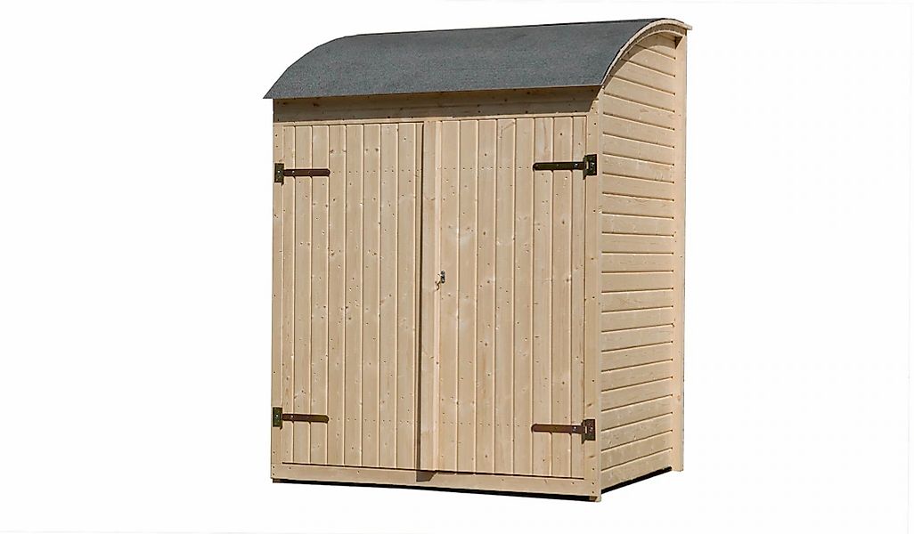 weka Aufbewahrungsbox "Fahrrad- und Mehrzweckbox aus naturbelassenem Fichte günstig online kaufen